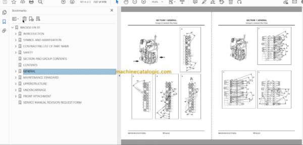 Hitachi ZX26U-6 Hydraulic Excavator Technical and Workshop Manual