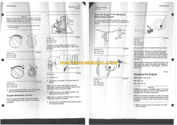 Cat 311C Excavator Operation and Maintenance Manual