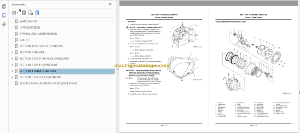 Hitachi ZX38U-5A Hydraulic Excavator Technical and Workshop Manual