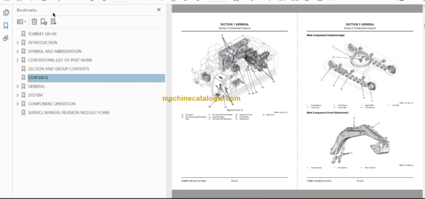 Hitachi ZX890LCH-7 ZX890LCR-7 Hydraulic Excavator Technical and Workshop Manual