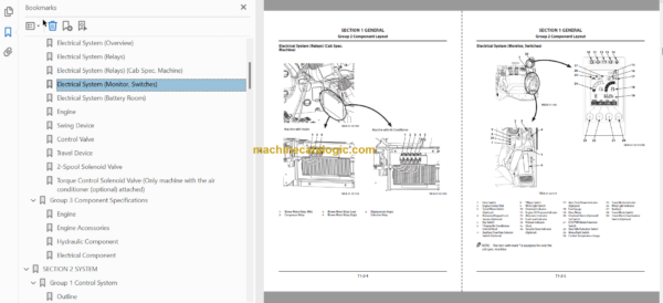 Hitachi ZX38U-5A Hydraulic Excavator Technical and Workshop Manual