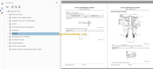 Hitachi ZX38U-6 Hydraulic Excavator Technical and Workshop Manual