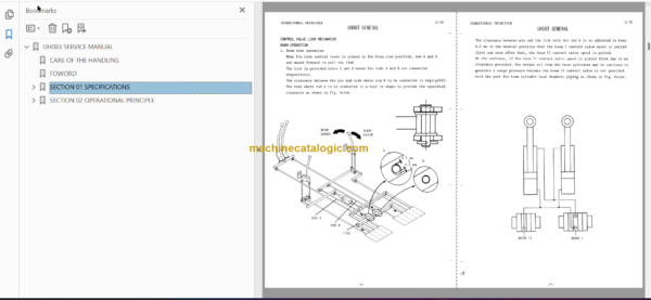 Hitachi UH083 Service Manual