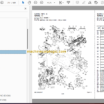 Hitachi ZX140W-5B Wheeled Excavator Parts Catalog & Engine and Equipment Components Parts Catalog