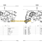 John Deere Engines for Genset 3029 4039 4.5L 6.8L Parts Catalog