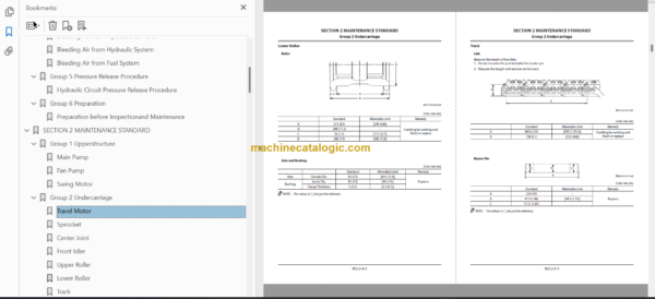 Hitachi ZX470-5B ZX470LC-5 ZXB470H-5B ZX470LCH-5B ZX470R-5B ZX470LCR-5B Technical and Workshop Manual