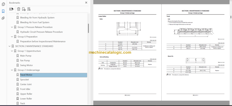 Hitachi ZX470-5B ZX470LC-5 ZXB470H-5B ZX470LCH-5B ZX470R-5B ZX470LCR-5B Technical and Workshop Manual