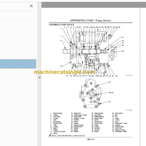 Hitachi ZX40U ZX50U Excavator Technical and Workshop Manual (Serial No. 007001 and up)