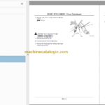 Hitachi ZX40U ZX50U Excavator Technical and Workshop Manual (Serial No. 007001 and up)