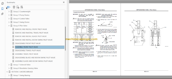 Hitachi ZX40U ZX50U Technical and Workshop Manual (Up to serial No. 007000)