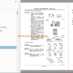 Hitachi ZX40U-2 ZX50U-2 Hydraulic Excavator Technical and Workshop Manual