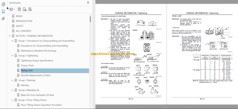 Hitachi ZX40U-2 ZX50U-2 Hydraulic Excavator Technical and Workshop Manual
