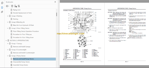 Hitachi ZX40U-2 ZX50U-2 Hydraulic Excavator Technical and Workshop Manual