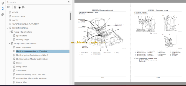 Hitachi ZX40U-3 ZX40U-3F ZX50U-3 ZX50U-3F Hydraulic Excavator Technical and Workshop Manual