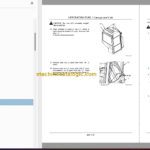 Hitachi ZX40U-3 ZX40U-3F ZX50U-3 ZX50U-3F Hydraulic Excavator Technical and Workshop Manual