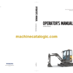 Volvo ECR25 Electric Operators Manual