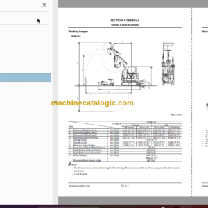 Hitachi ZX48U-5A Hydraulic Excavator Technical and Workshop Manual