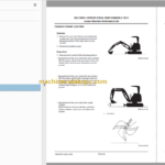 Hitachi ZX48U-5A Hydraulic Excavator Technical and Workshop Manual