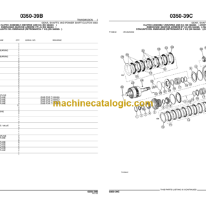 John Deere 744J LOADER Parts Catalog