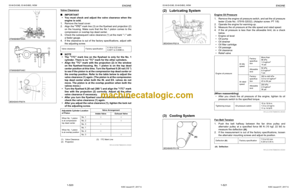 Kubota 03-M-DI-E4B SERIES 03-M-E4BG SERIES Workshop Manual