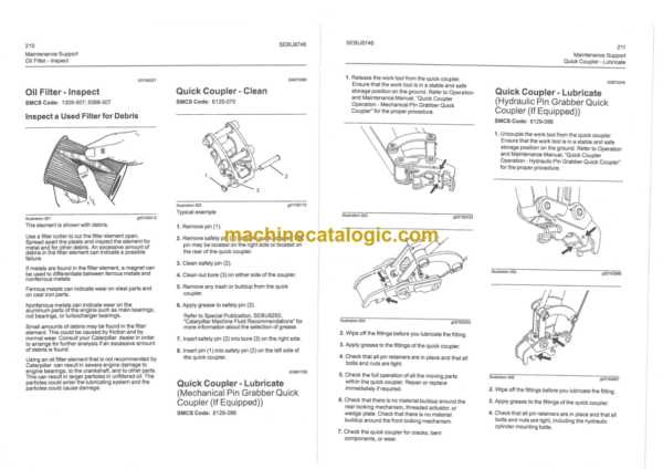 Cat 303.5E CR304E CR305E CR305.5E CR Mini Hydraulic Excavators Operation and Maintenance Manual