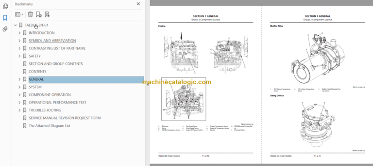 Hitachi ZX50U-5N Hydraulic Excavator Technical and Workshop Manual