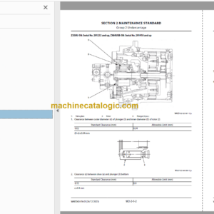 Hitachi ZX50U-5N Hydraulic Excavator Technical and Workshop Manual