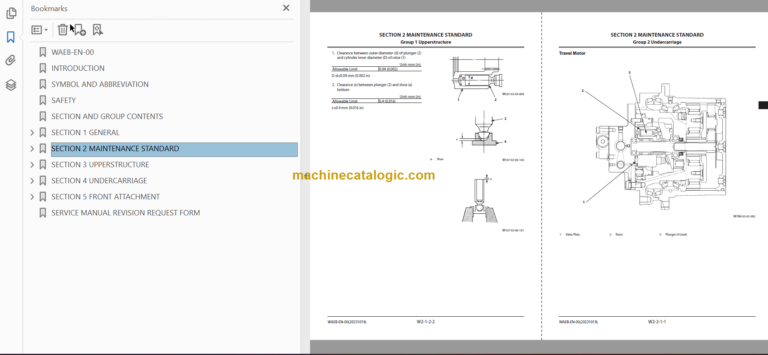 Hitachi ZX55U-5A Hydraulic Excavator Technical and Workshop Manual