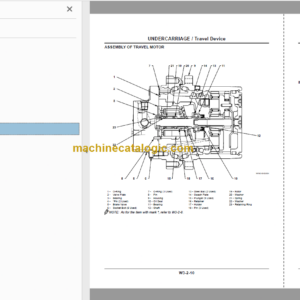 Hitachi ZX14-3 ZX16-3 ZX18-3 Hydraulic Excavator Technical and Workshop Manual