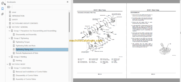 Hitachi ZW20 Wheel Loader Technical and Workshop Manual