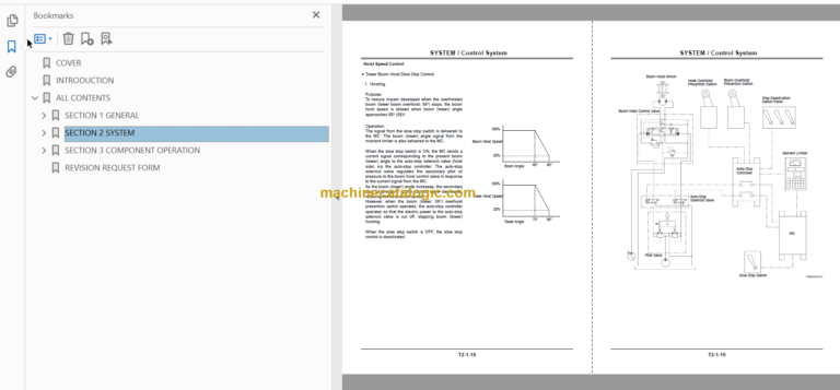 Hitachi CX900 Crawler Crane Technical and Workshop Manual