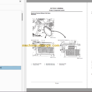 Hitachi ZX55U-5B Hydraulic Excavator Technical and Workshop Manual