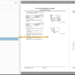 Hitachi ZX55U-6 Hydraulic Excavator Technical and Workshop Manual