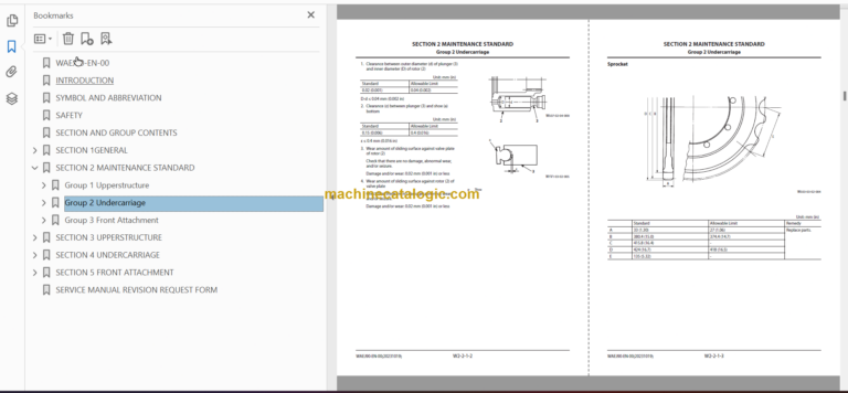 Hitachi ZX55U-6 Hydraulic Excavator Technical and Workshop Manual