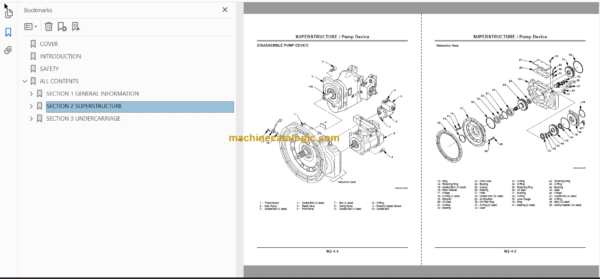 Hitachi CX900 Crawler Crane Technical and Workshop Manual