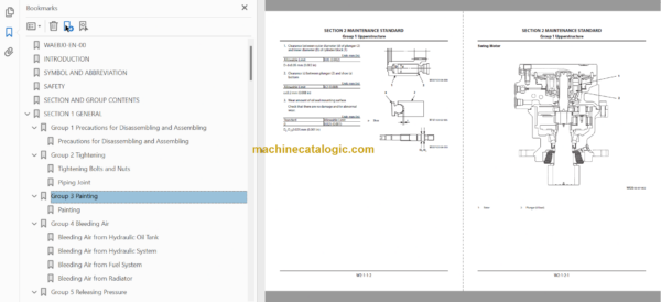 Hitachi ZX55USR-5A Hydraulic Excavator Technical and Workshop Manual