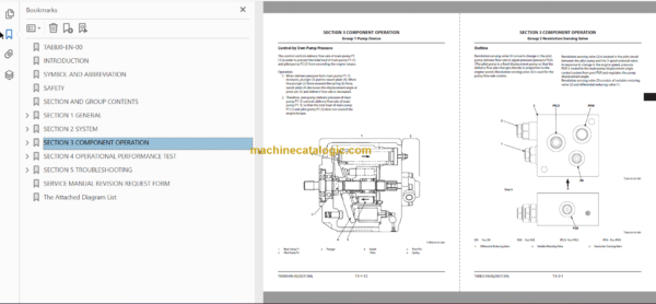 Hitachi ZX55USR-5A Hydraulic Excavator Technical and Workshop Manual