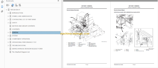 Hitachi ZX60USB-5N Hydraulic Excavator Technical and Workshop Manual