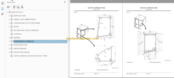 Hitachi ZX60USB-5N Hydraulic Excavator Technical and Workshop Manual