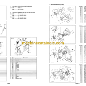 Kubota U10 U20 U35 U45 Excavator Workshop Manual