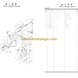 Hitachi FH70 Parts Catalog