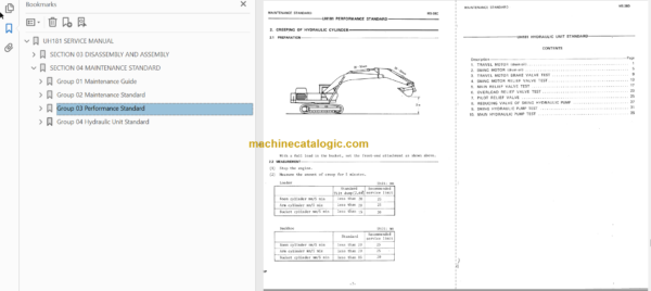 Hitachi UH181 Service Manual