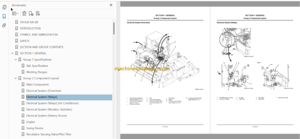 Hitachi ZX68USR-5A Hydraulic Excavator Technical and Workshop Manual