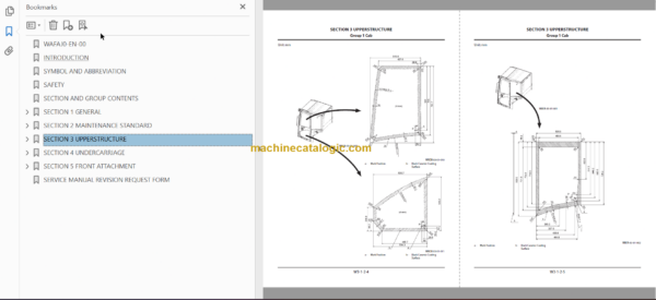 Hitachi ZX68USR-5A Hydraulic Excavator Technical and Workshop Manual