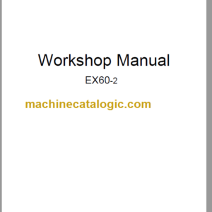 Hitachi EX60-2 Service Manual