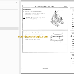 Hitachi EX60-2 Service Manual