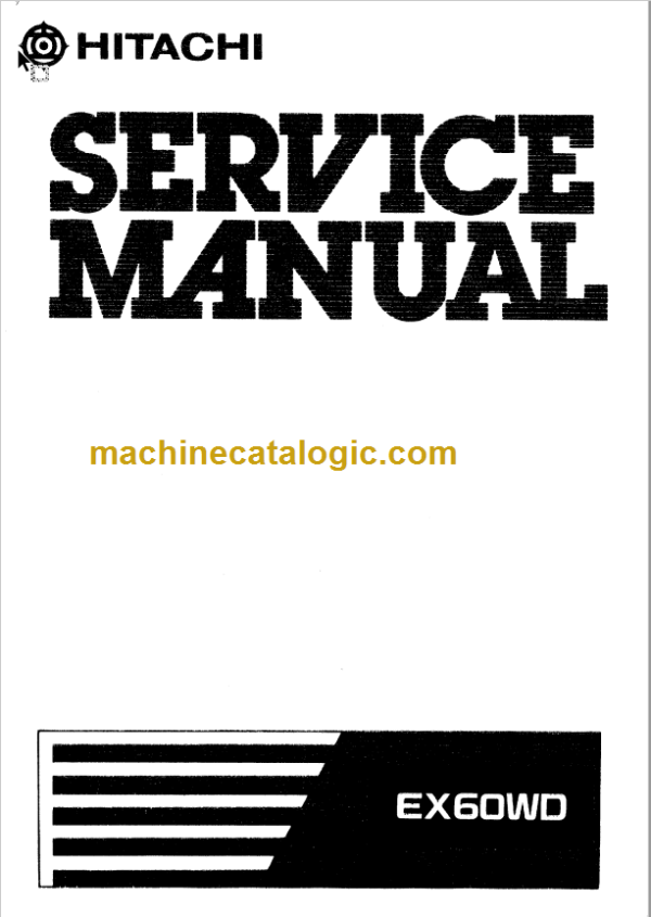 Hitachi EX60WD Service Manual