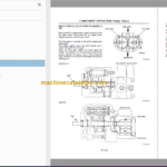 Hitachi ZX16 ZX18 ZX25 Excavator Technical and Workshop Manual