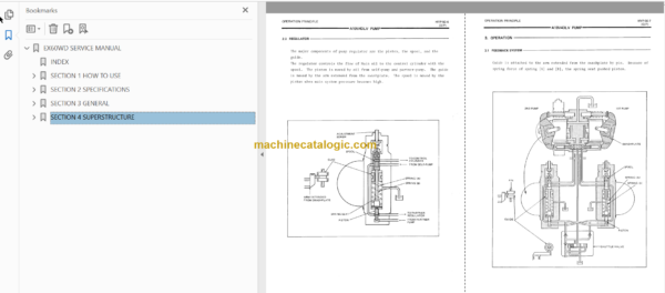 Hitachi EX60WD Service Manual