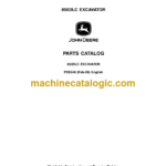 John Deere 850DLC EXCAVATOR Parts Catalog